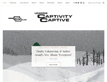 Tablet Screenshot of leadingcaptivitycaptive.com